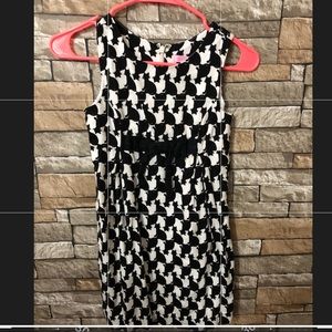 EUC Lilly Pulitzer Cat/Houndstooth girl’s dress